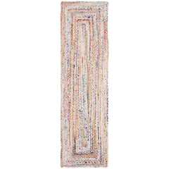SAFAVIEH Georgine Handmade Nanny Braided Bohemian Cotton Rug