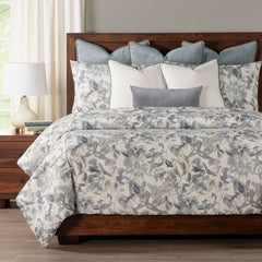 Siscovers Lake Placid Abstract Floral Print Duvet Set
