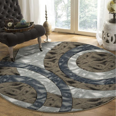 Orelsi Collection Abstract Area Rug