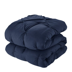 Sweet Home Collection 8 Piece Pinch Pleated Bed In a Bag All Season Complete Set