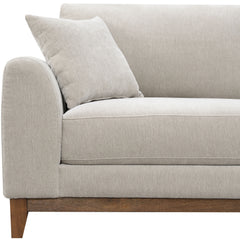 Furniture of America Lurek Mid Century Modern Chenille Loveseat