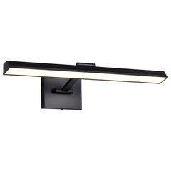 Hazel 2 Foot LED Picture Light 3 CCT Selectable Black Finish Acrylic Lens