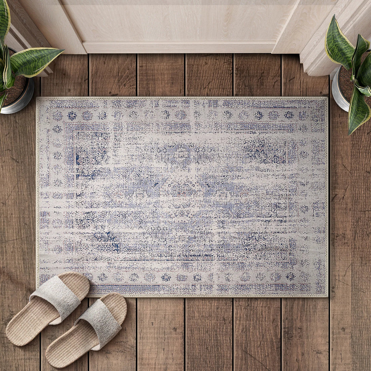 Sorbus Welcome Mat Rug for Entryway - 2 ft x 3 ft