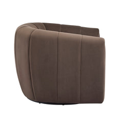 Monroe Indoor Modern Swivel Club Chair by Christopher Knight Home