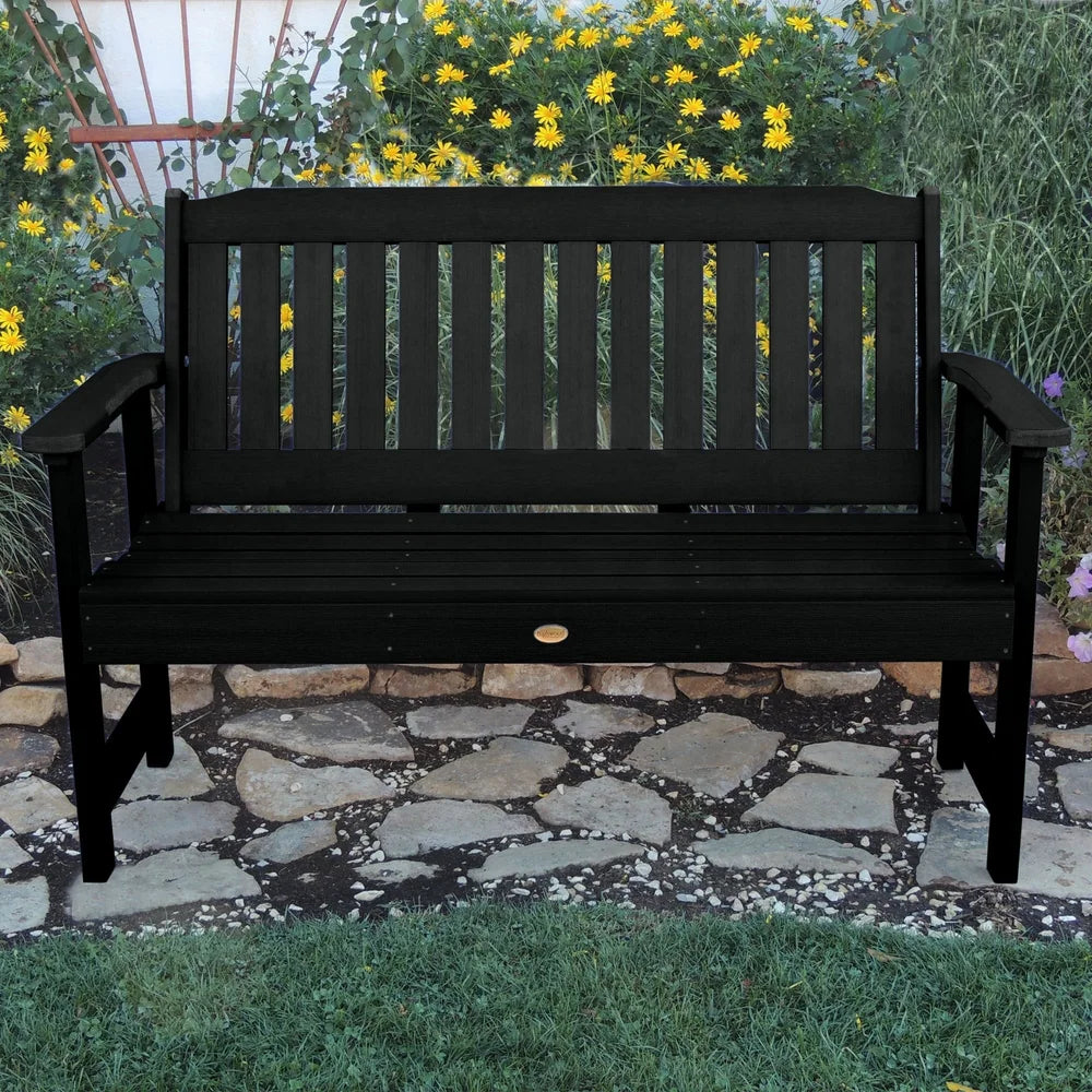 HIGHWOOD Lehigh 5-foot Eco-friendly Synthetic Wood Garden Bench