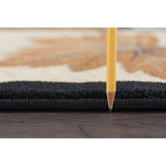 Natural Lodge Novelty Graphic Indoor Area Rug