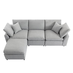 Harper&Bright Designs L Shaped Sofa with Reversible Chaise